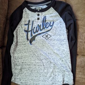 Long sleeved hurley shirt